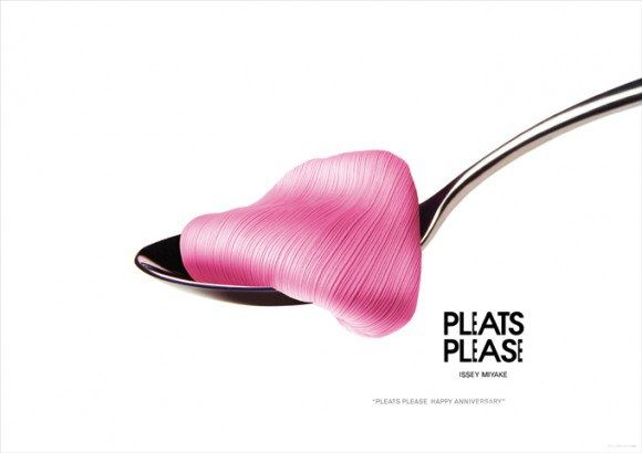 Pleats Please 20th Anniversary Campaign by Taku Sato