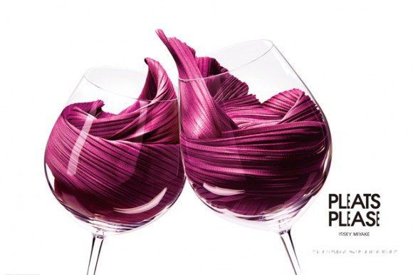 Pleats Please 20th Anniversary Campaign by Taku Sato