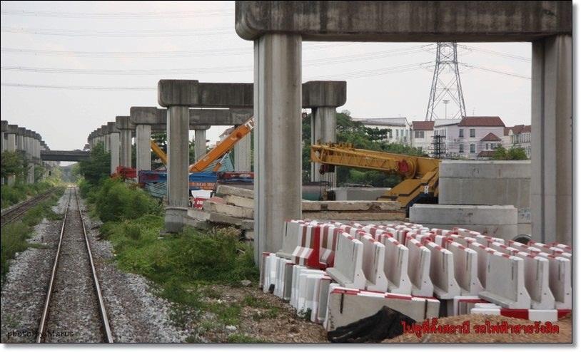 เริ่มแล้วค่ะรถไฟฟ้าสายสีแดงบางซื่อ-รังสิต