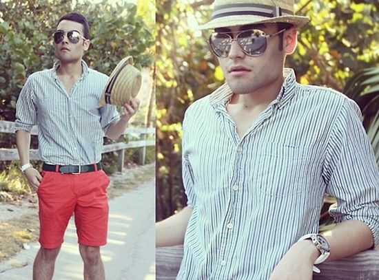 แฟชั่น ผู้ชายกับสีสดใส ในซัมเมอร์ 2013