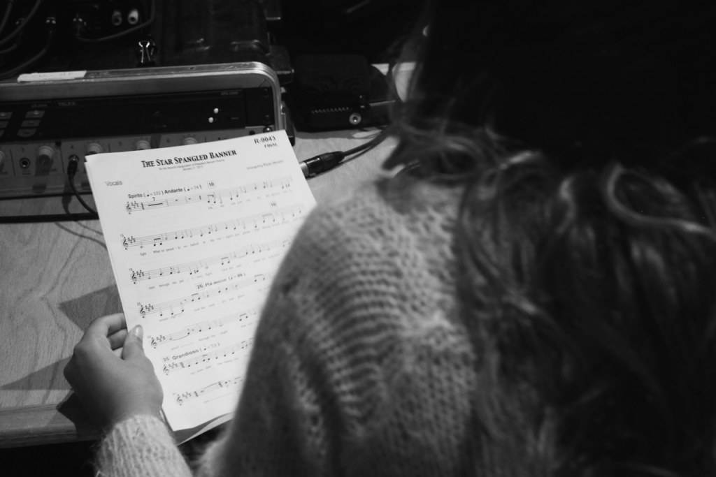 Beyonce star spangled banner 2013