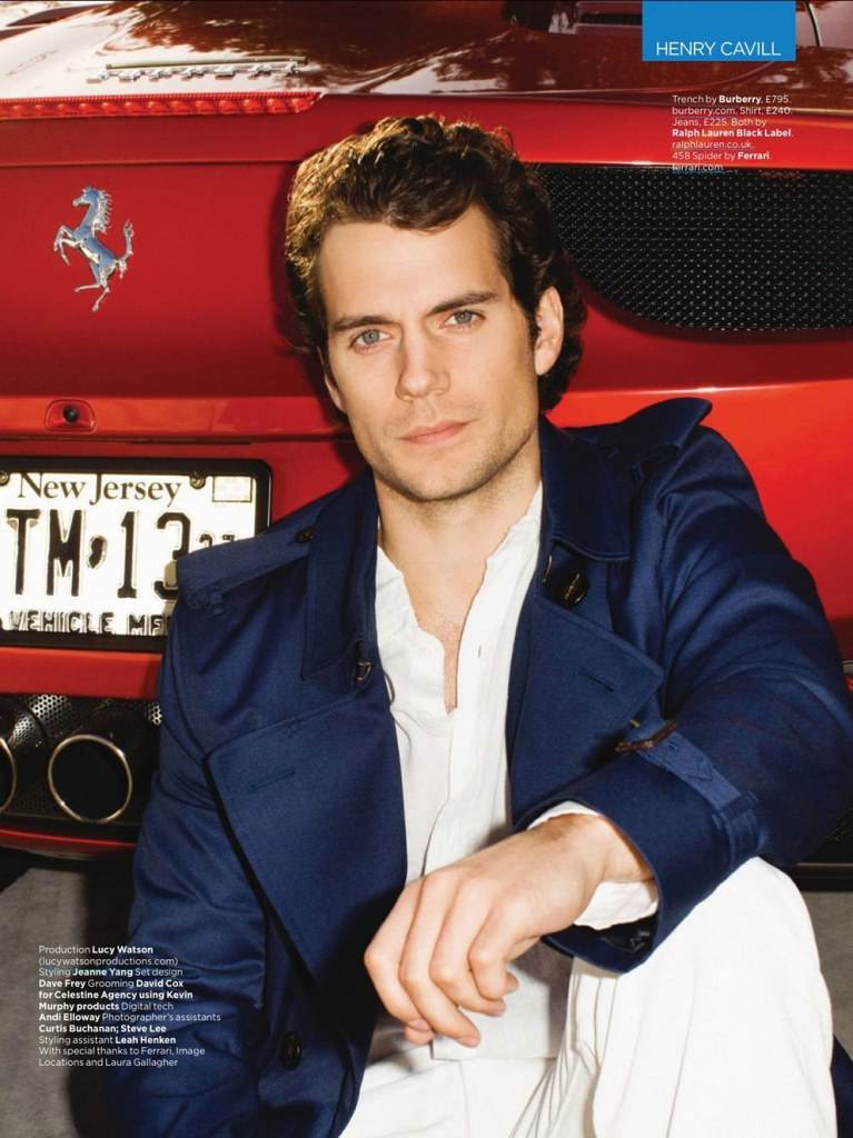 Henry Cavill @ GQ UK June 2013