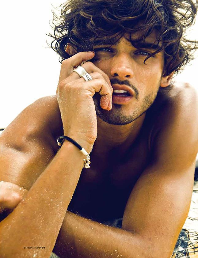 Marlon Teixeira @ L&rsquo;Officiel Homme Korea May 2013