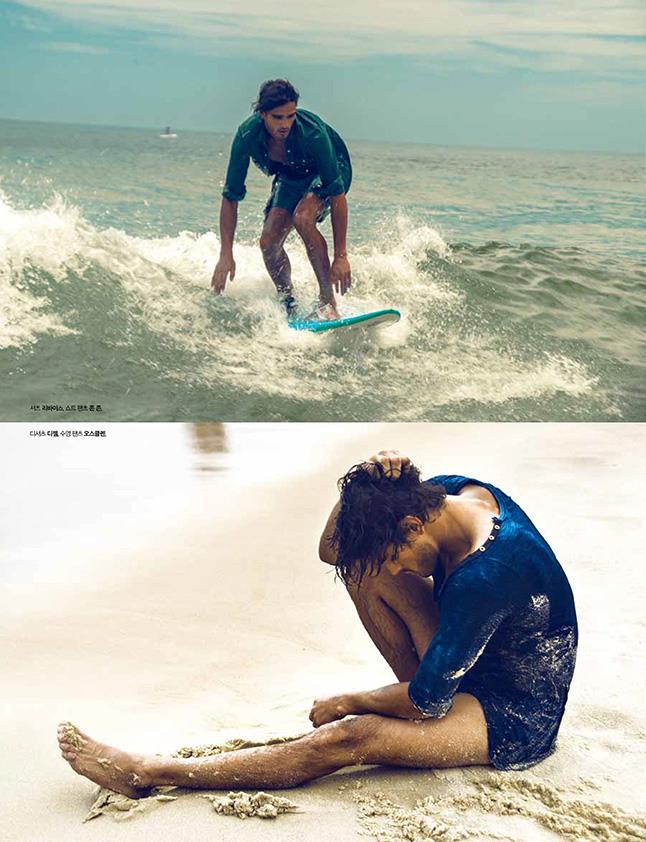 Marlon Teixeira @ L&rsquo;Officiel Homme Korea May 2013