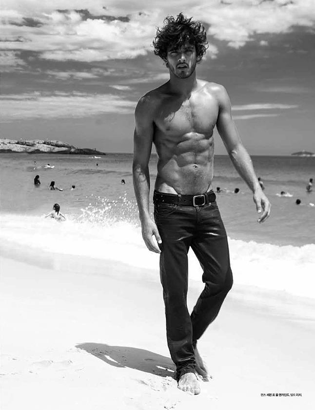 Marlon Teixeira @ L&rsquo;Officiel Homme Korea May 2013