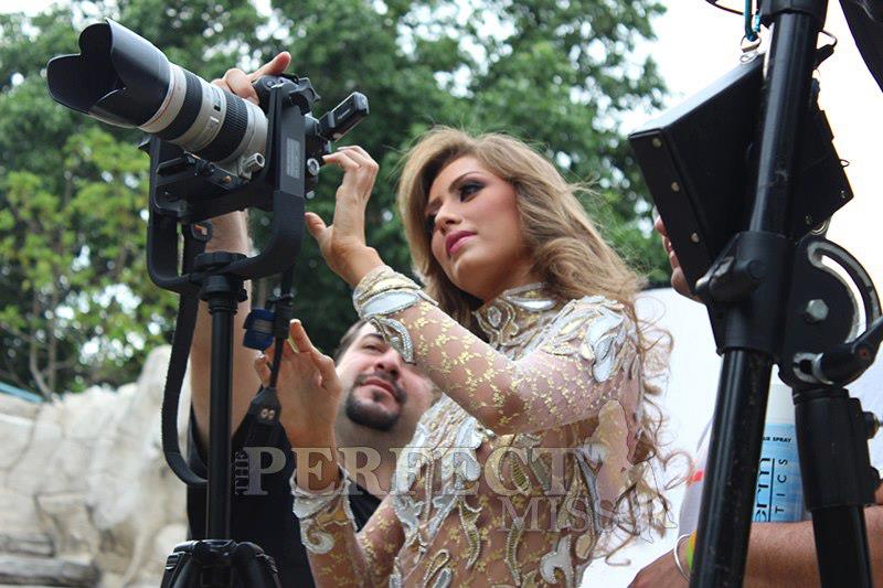 เบื้องหลังการถ่าย Headshot นางงามจังหวัด Venezuela ไป MU 2014