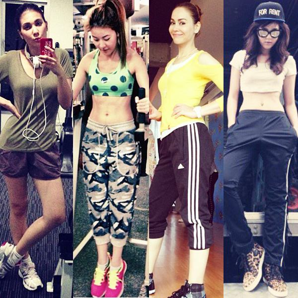 ไอเดีย ชุดออกกำลังกาย เก๋ ๆ สไตล์ดารา