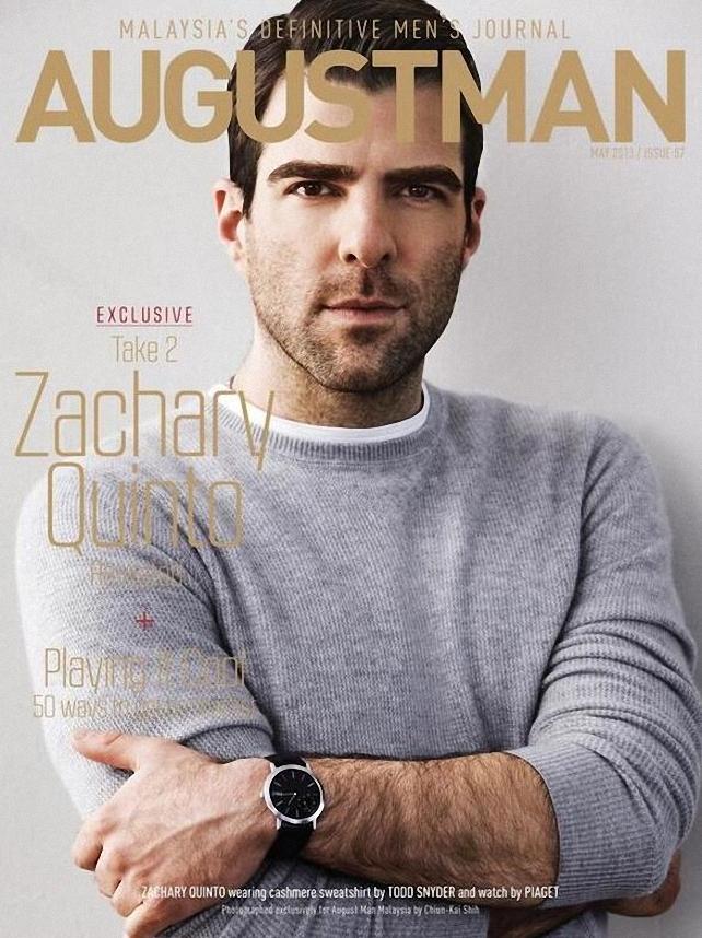 Zachary Quinto @ August Man Malaysia May 2013