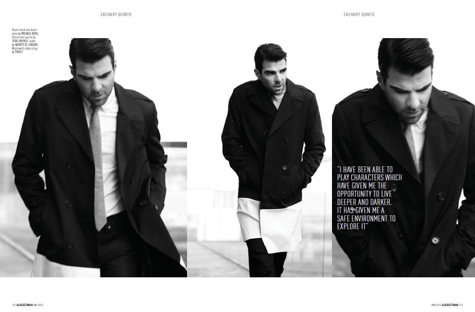 Zachary Quinto @ August Man Malaysia May 2013