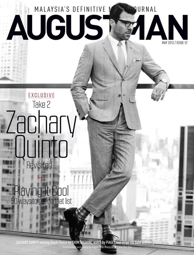 Zachary Quinto @ August Man Malaysia May 2013