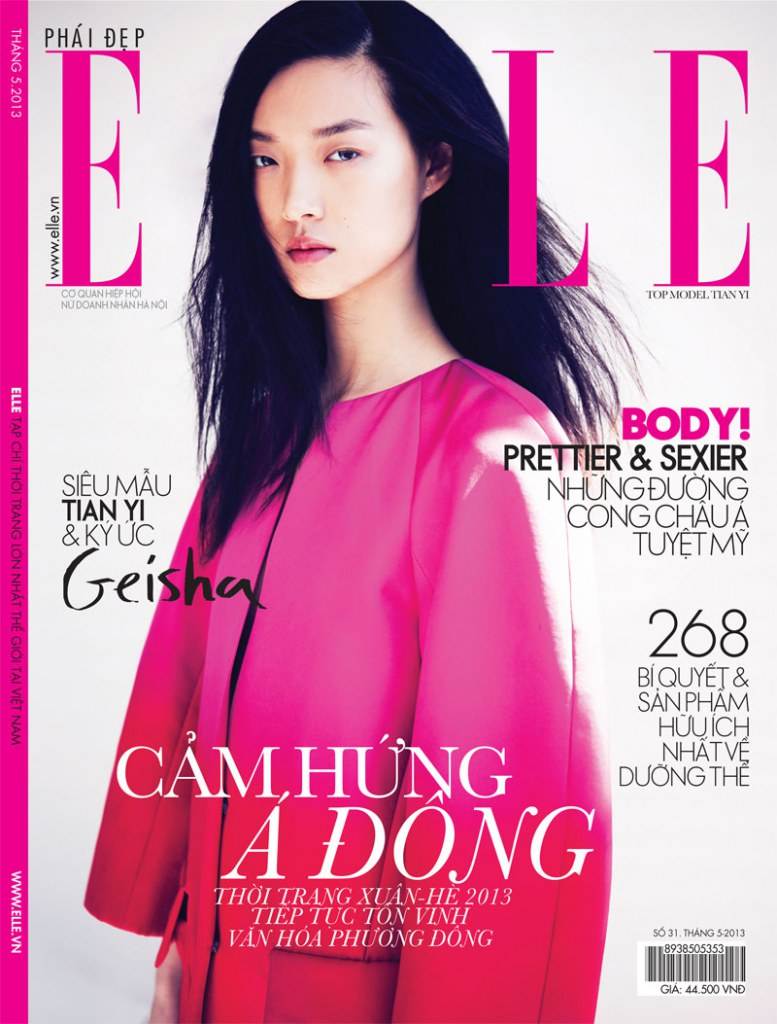 Tian Yi @ Elle Vietnam May 2013