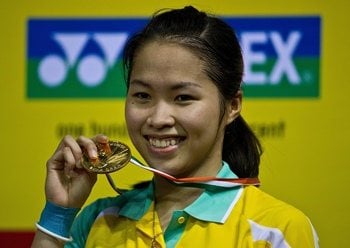 แชมป์หญิงเดี่ยว 2013 Yonex Sunrise India Open