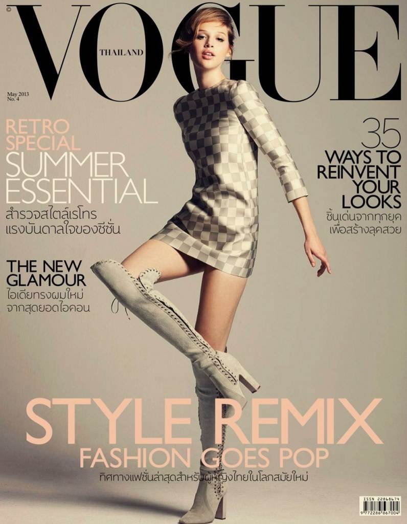 Anais Pouliot @ VOGUE THAILAND vol.1 no.4 May 2013