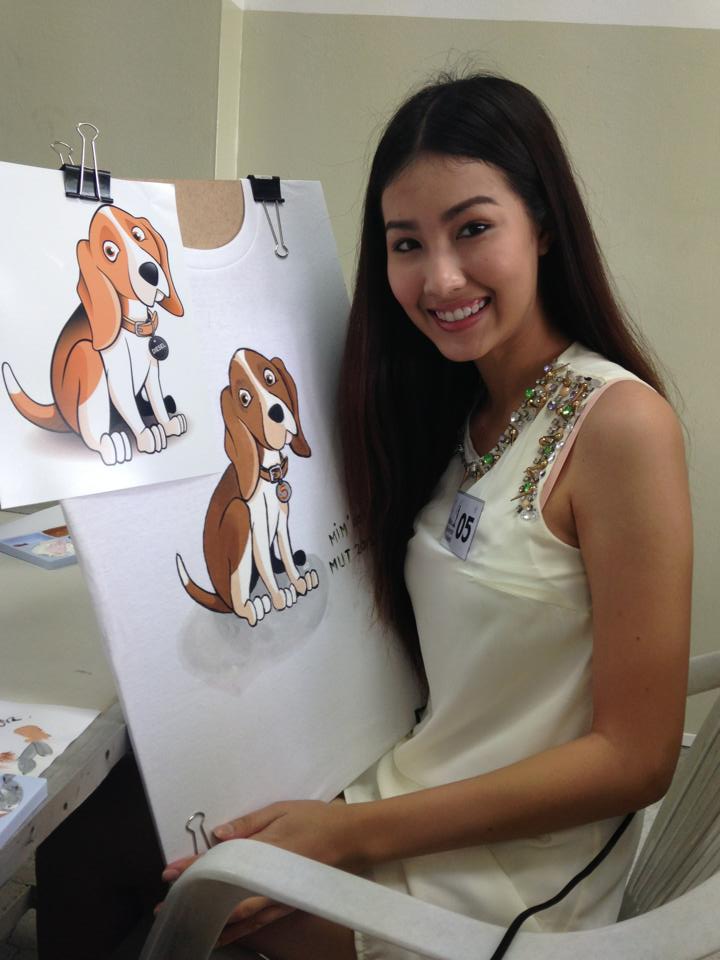 น้องมิ้น MUT05 Miss Universe Thailand 2013