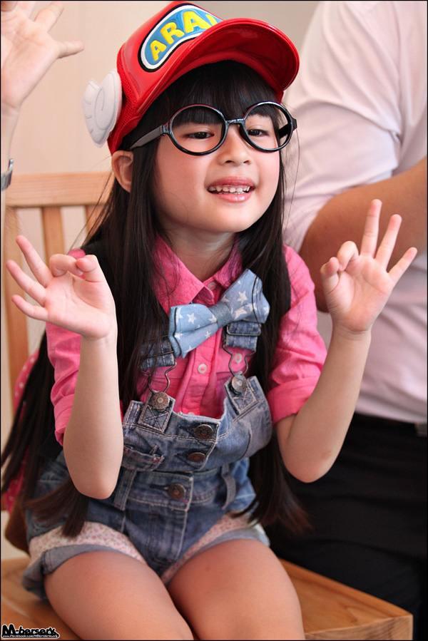 น้องอันดา กุลฑีรา แปลงโฉมเป็น อาราเล่น้อย