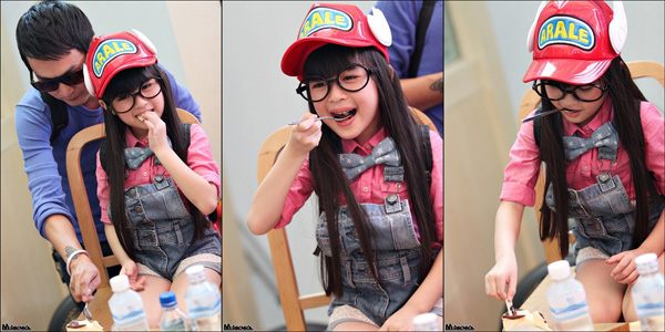 น้องอันดา กุลฑีรา แปลงโฉมเป็น อาราเล่น้อย