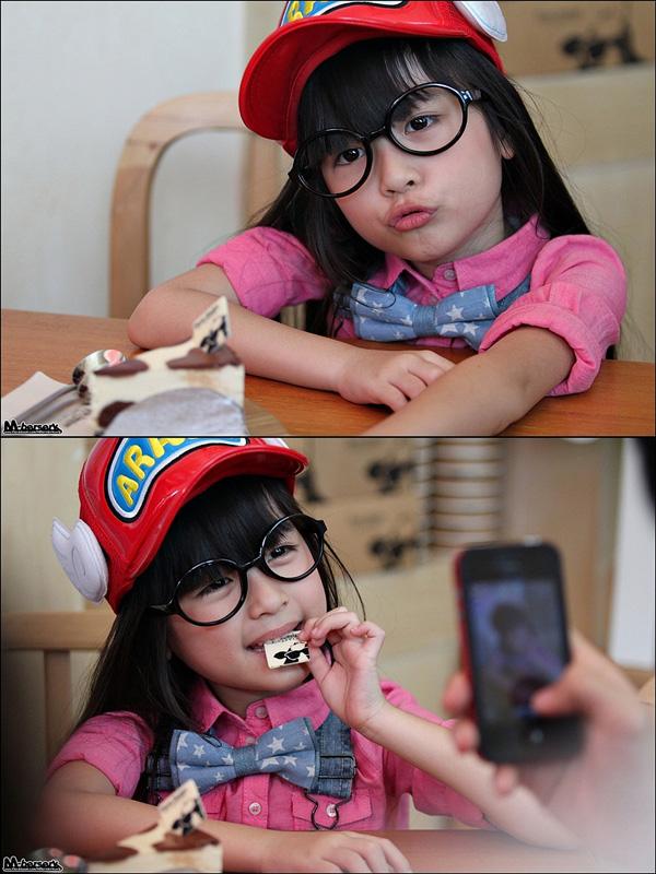 น้องอันดา กุลฑีรา แปลงโฉมเป็น อาราเล่น้อย