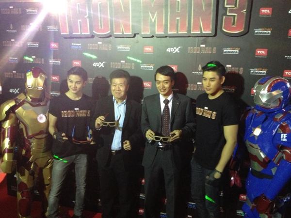 Iron Man 3 เปิดตัวในไทย งานพรีเมียร์กาล่า ไอรอนแมน3