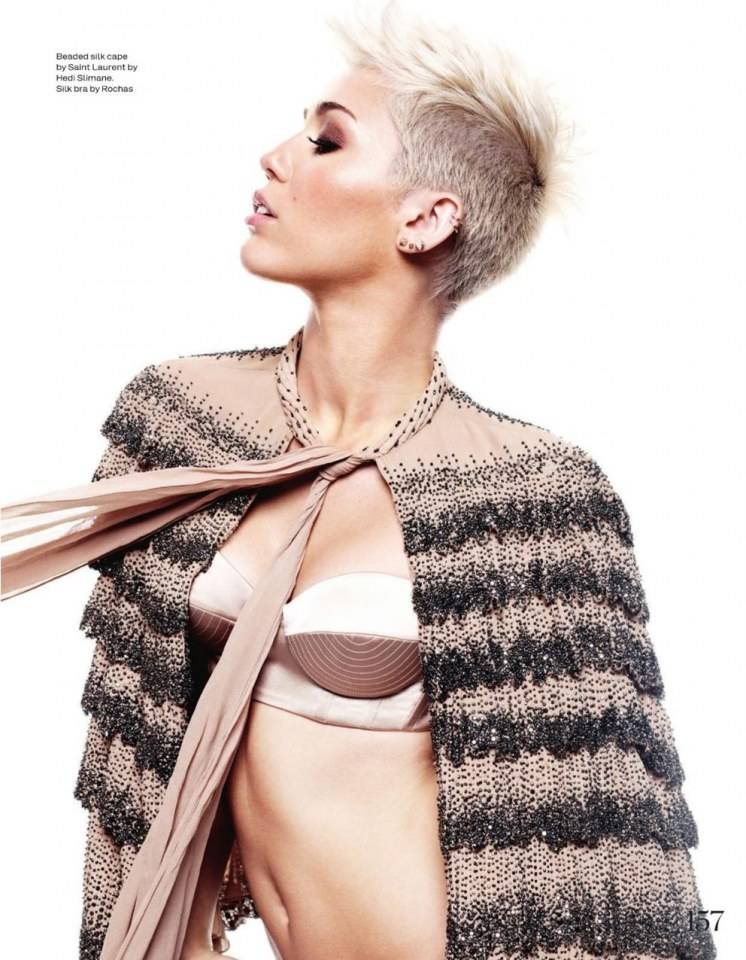 Miley Cyrus @ Elle UK June 2013