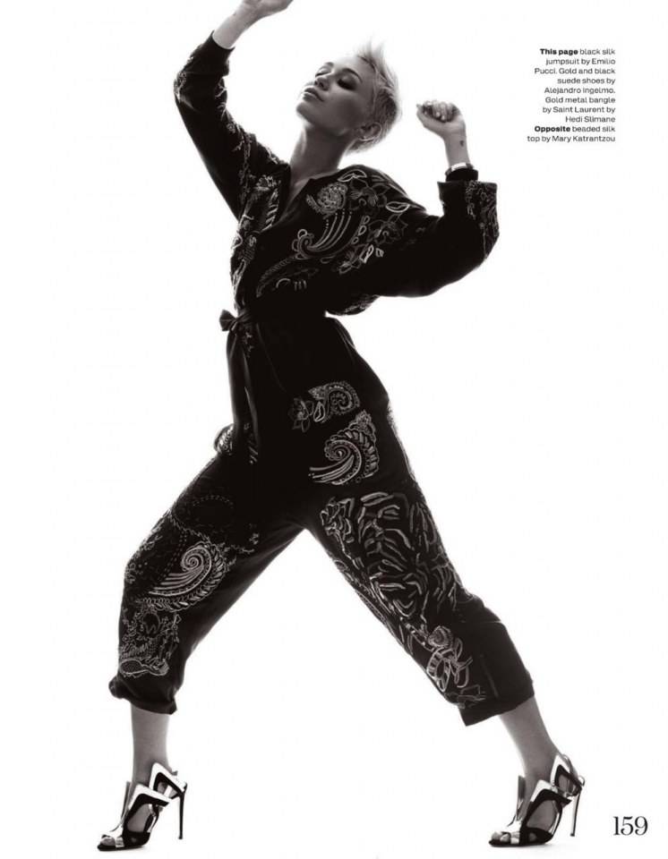 Miley Cyrus @ Elle UK June 2013