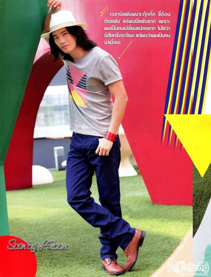 เป้-อารักษ์ / อั้ม-อธิชาติ / ฮั่น-อิสริยะ @ OOPS! vol.9 no.204 April 2013