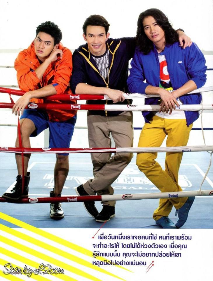 เป้-อารักษ์ / อั้ม-อธิชาติ / ฮั่น-อิสริยะ @ OOPS! vol.9 no.204 April 2013