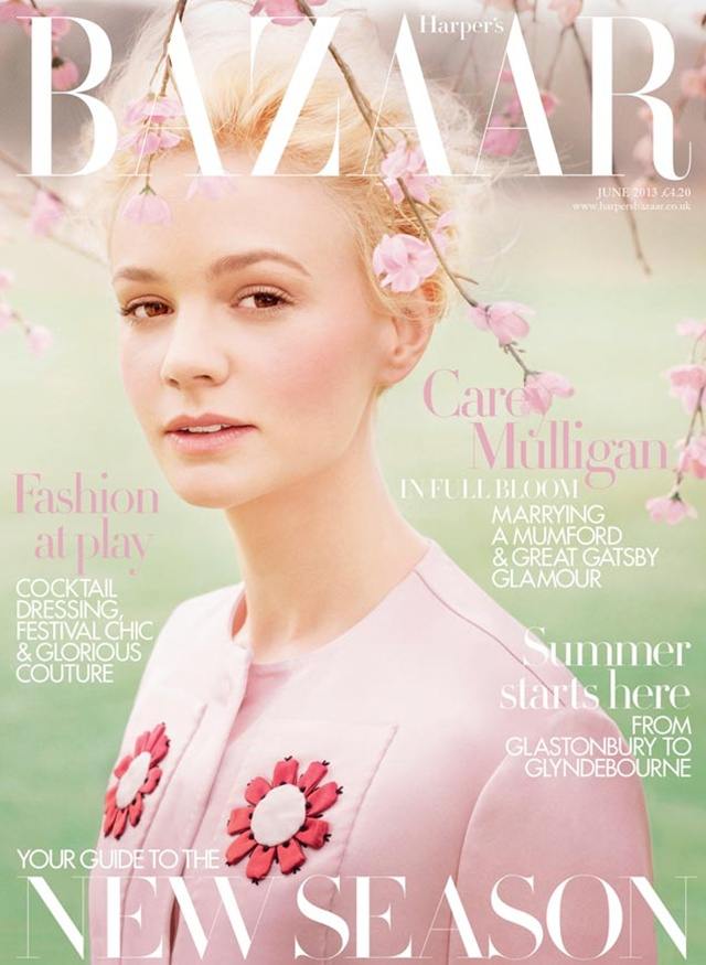 Carey Mulligan @ Harper's Bazaar UK June 2013