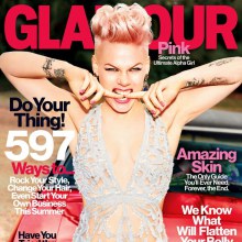 Pink @ Glamour US June 2013