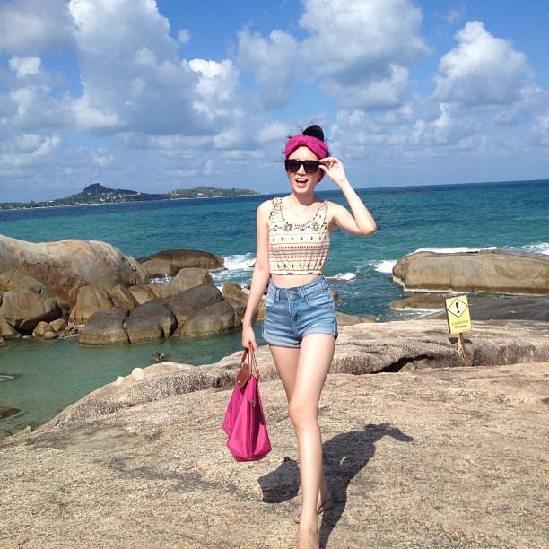 แพมแพม ดาราธิป สาวน้อยน่ารักจากเอแบค