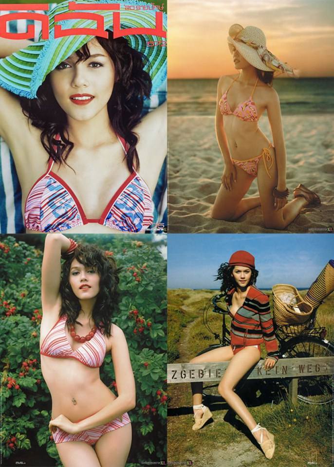 ชมพู่ อารยา กับ ชุด Twopiece (เต็มเซ็ต ครบทุกรูป)