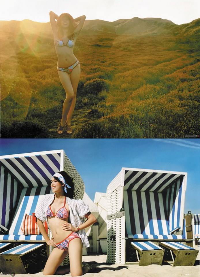 ชมพู่ อารยา กับ ชุด Twopiece (เต็มเซ็ต ครบทุกรูป)