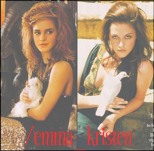 Kristen Stewart vs Emma Watson//เฮอร์ไมโอนี่ เกรนเจอร์ vs.เบลล่า สวอน