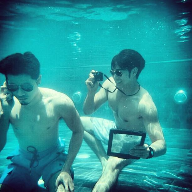 เชน ณัฐวัฒน์ กับ อากาศร้อน ๆ