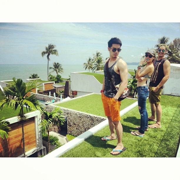 เชน ณัฐวัฒน์ กับ อากาศร้อน ๆ