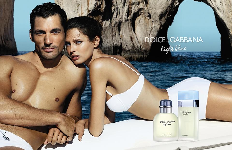 David Gandy & Bianca Balti @ Dolce & Gabbana Light Blue 2013 Campaign