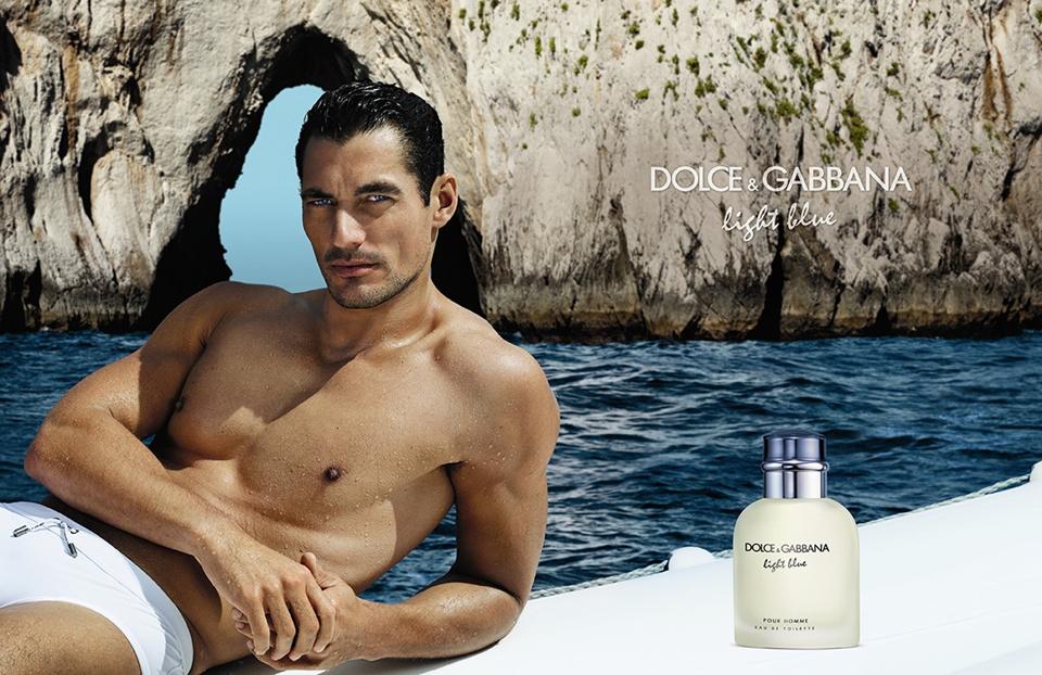 David Gandy & Bianca Balti @ Dolce & Gabbana Light Blue 2013 Campaign