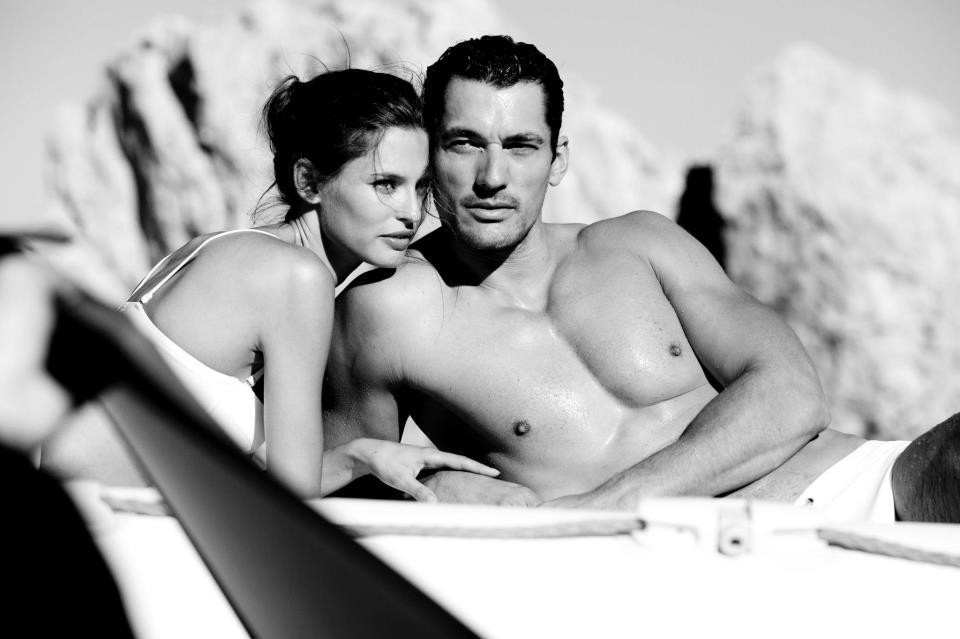 David Gandy & Bianca Balti @ Dolce & Gabbana Light Blue 2013 Campaign