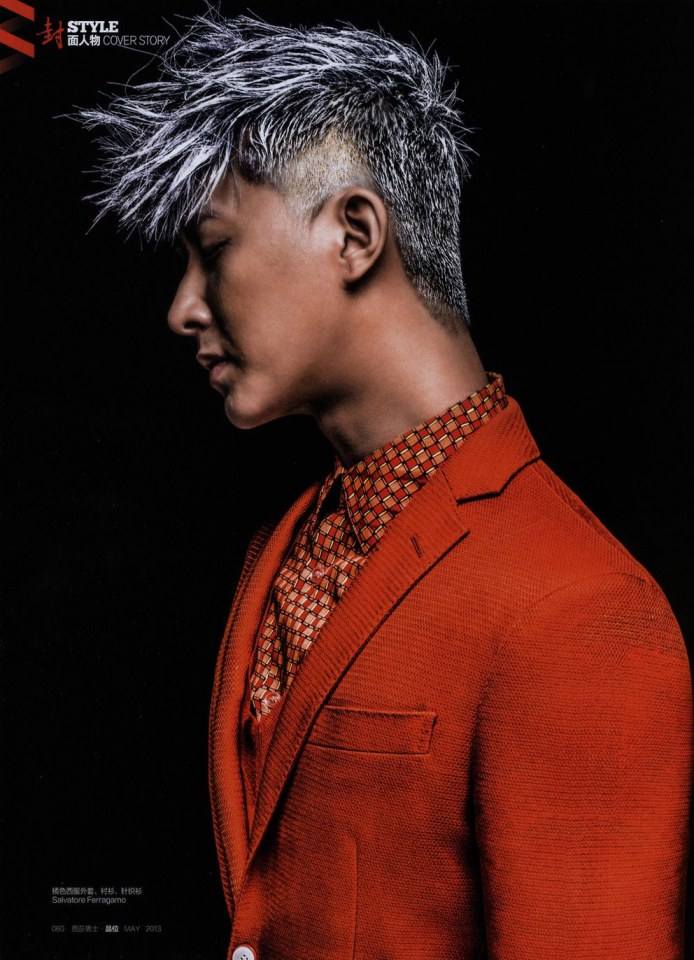 HanGeng @ Harper's Bazaar Men's Style Magazine May 2013