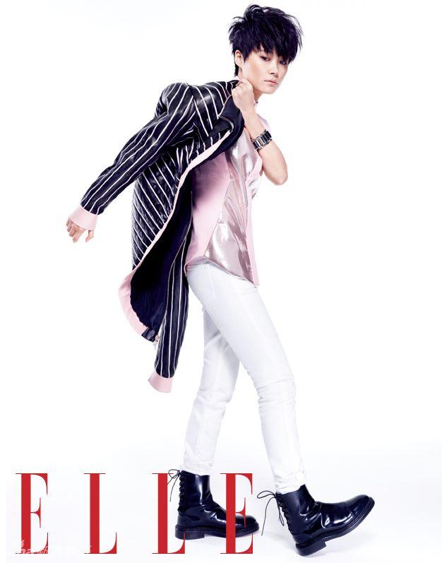 Li Yu Chun  @ ELLE China June 2013