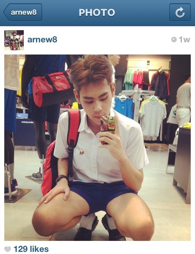 เพศชาย : หน้าตาธรรมดาๆจาก IG