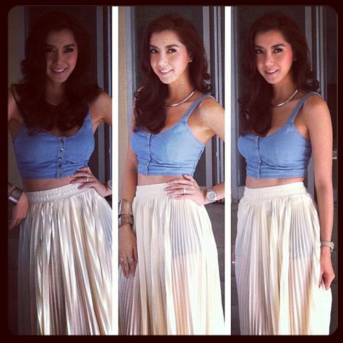 เสื้อเอวลองสำหรับสาวๆหุ่นดี