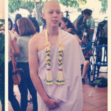 งานบวช พีช พชร เข้าพิธีอุปสมบท ได้รับฉายา พชฺชโร