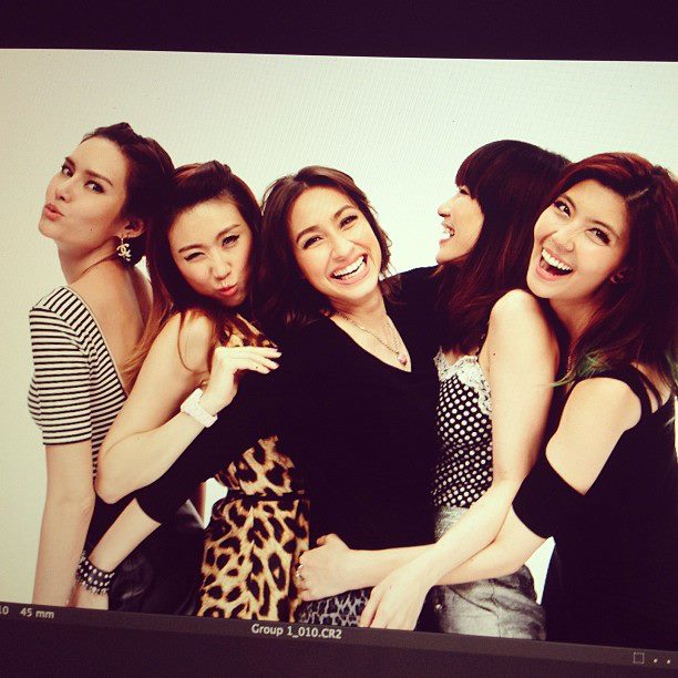 Katreeya English & Friends Photoshoot For HAPPY FACE TIVAL PARTY REUNION CONCERT