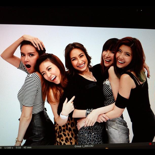 Katreeya English & Friends Photoshoot For HAPPY FACE TIVAL PARTY REUNION CONCERT