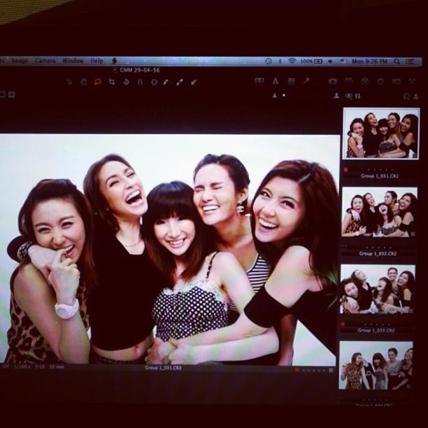 Katreeya English & Friends Photoshoot For HAPPY FACE TIVAL PARTY REUNION CONCERT
