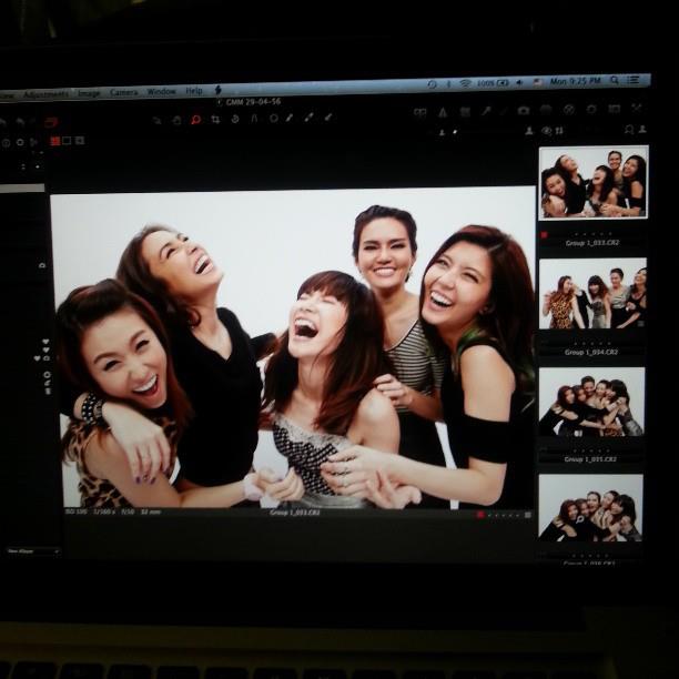 Katreeya English & Friends Photoshoot For HAPPY FACE TIVAL PARTY REUNION CONCERT