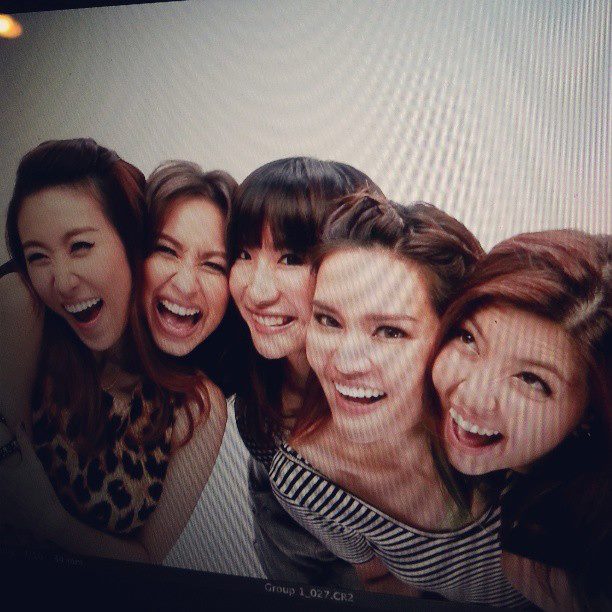 Katreeya English & Friends Photoshoot For HAPPY FACE TIVAL PARTY REUNION CONCERT