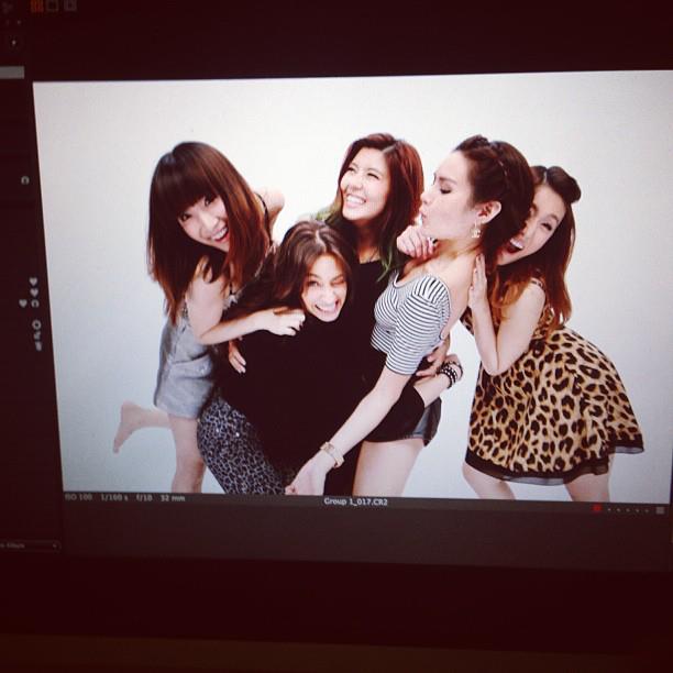 Katreeya English & Friends Photoshoot For HAPPY FACE TIVAL PARTY REUNION CONCERT