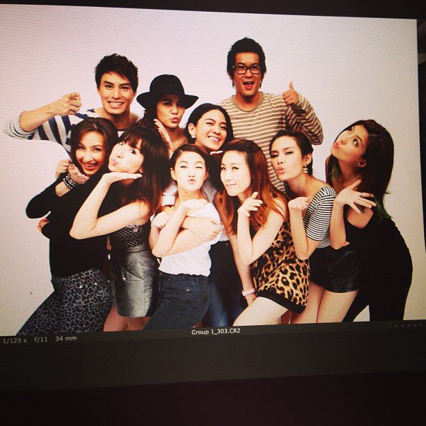 Katreeya English & Friends Photoshoot For HAPPY FACE TIVAL PARTY REUNION CONCERT