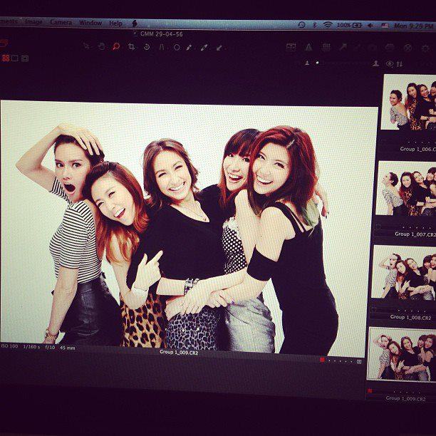 Katreeya English & Friends Photoshoot For HAPPY FACE TIVAL PARTY REUNION CONCERT